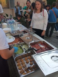 Degustazione del menù scolastico di Chiusi