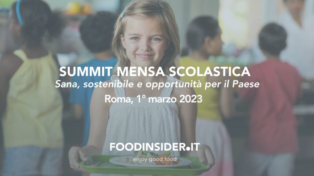 Summit della mensa scolastica, 1° marzo a Roma