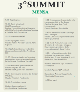 Programma Summit mensa